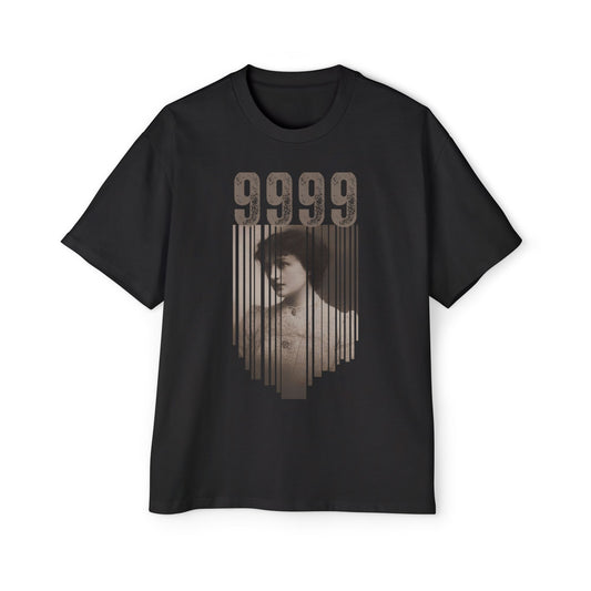 Vintage Oversized Tee for Men - 999 Vintage Design